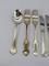 Silverbestick, olika modeller, 10 delar