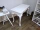 Vitt skrivbord, shabby chic