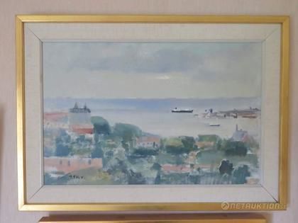Oljemålning, Ragnar Falk