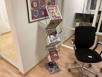 Broschyrställ