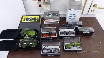 Skyddsglasögon laser
