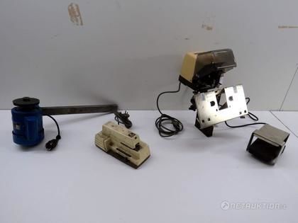 Elektrisk slip, stans- & häftapparat