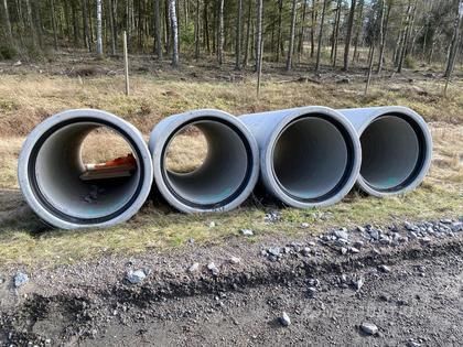 Betongrör, vägtrumma - 220x80cm 