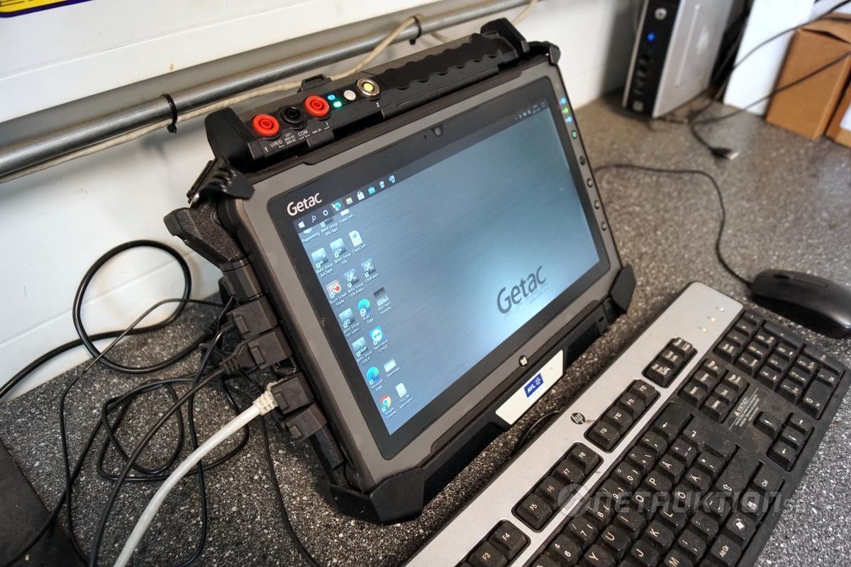 Netauktion Diagnostikdator, Getac tablet IMIB NEXT