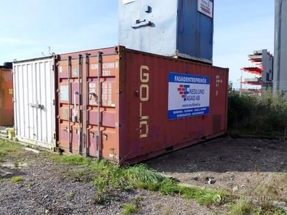 20 fot container, isolerad