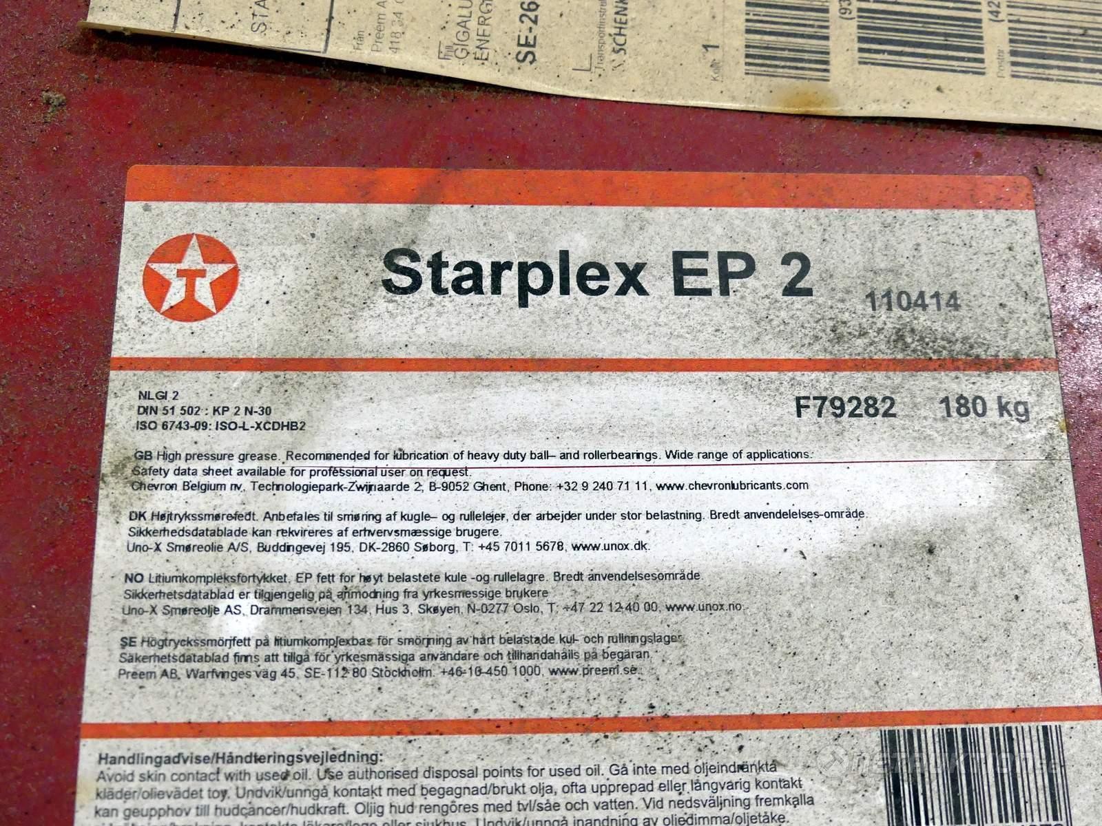 Netauktion - Texaco Starplex EP2 longlife smörjfett (1)