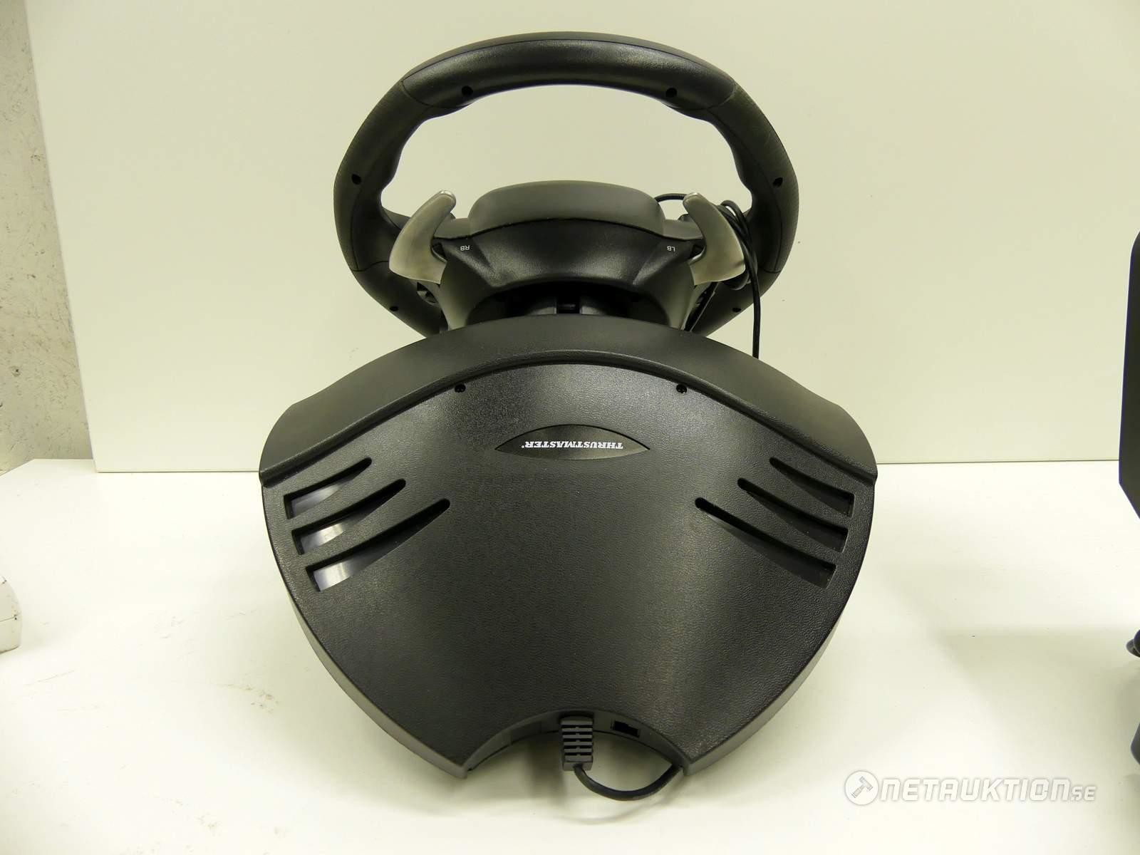 Netauktion - Racing ratt med pedaler och växelspak