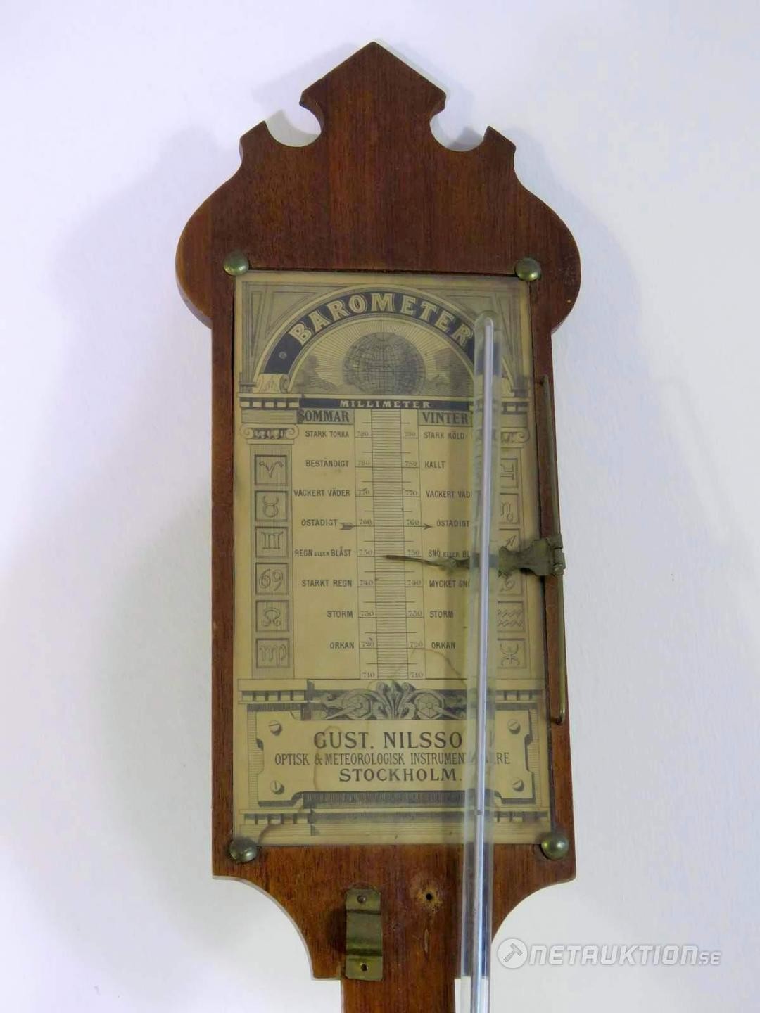 Tableau Barometer Netauktion - Barometer
