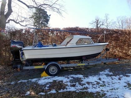 Fjordling med motor, 140hk & kärra