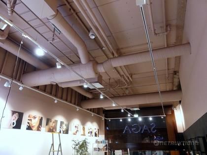 Spotlights på skena