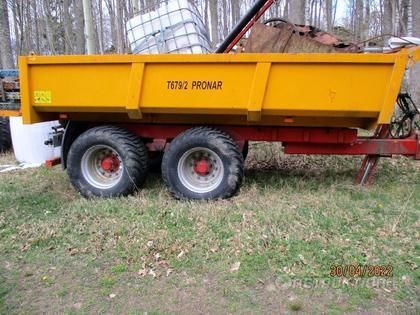 Dumpervagn, Pronar T679/2, 2014