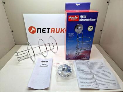 Ca: 6st Hårtorkshållare FÄSTIS, krom Ca: 6st Hårtorkshållare FÄSTIS, krom