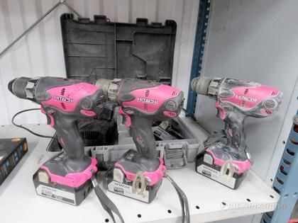 Hitachi skruvdragare, 3 st
