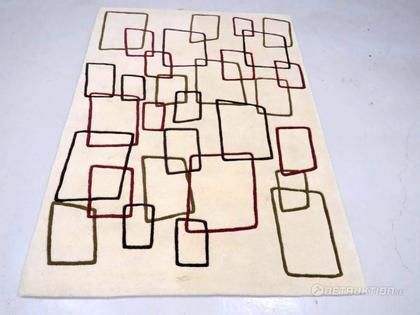 Matta "Retro Brown", ca 140x200 cm (ny)