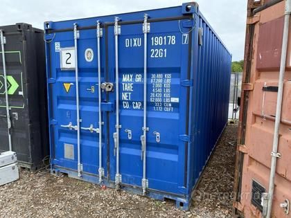 Isolerad 20-fots container