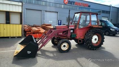 Traktor med frontlastare, Valmet 502 -76