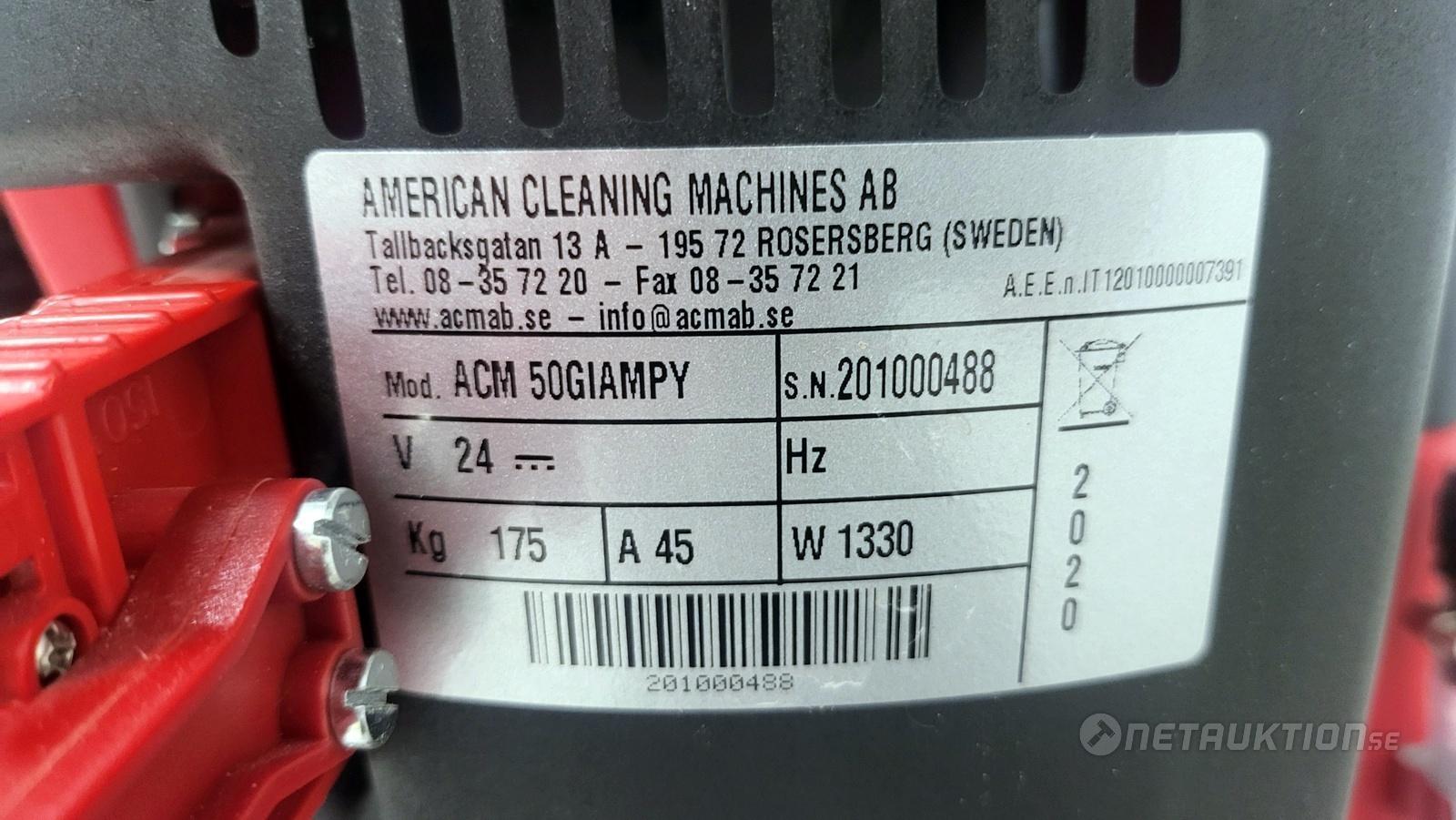 Sop- och skurmaskin ACM 50 Giampy Sop- och skurmaskin ACM 50 Giampy