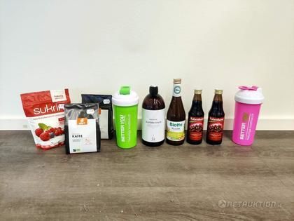 Kaffe, socker, körsbär