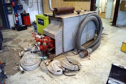 Dieseldriven vattenpump