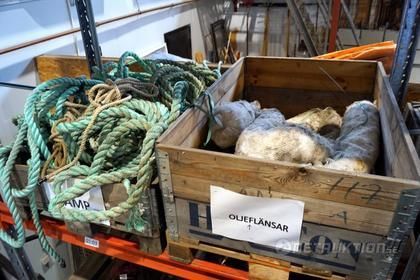 Pallar med tamp/sjunklinor
