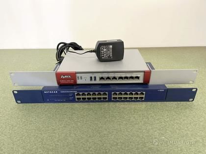 Brandvägg och switch