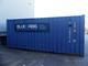 Isolerad 20 fots container med innehåll