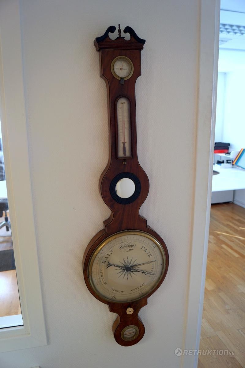 Tableau Barometer Netauktion - Äldre barometer