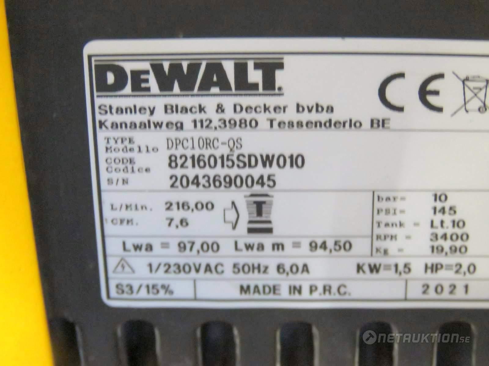 Netauktion - Kompressor DeWalt