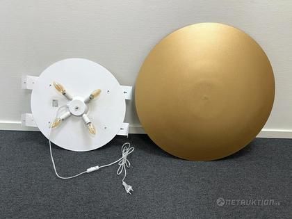 Väggplafond guld