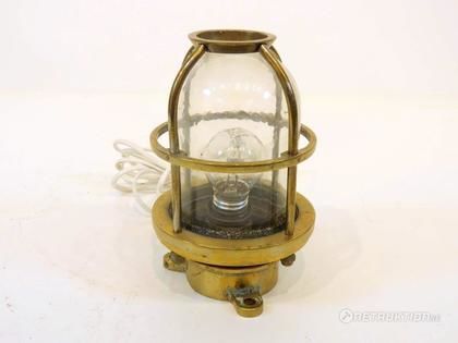 Vägglampa, mässing