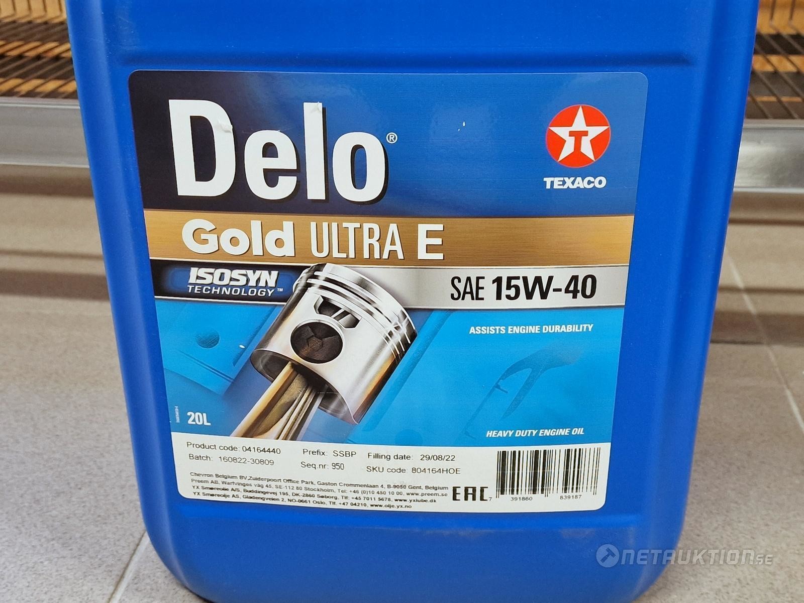 Netauktion - Mineralolja, 20L, Texaco