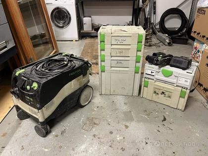 Festool maskiner och dammsugare