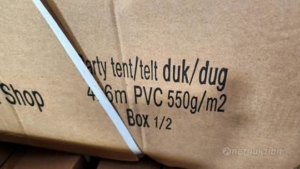 Partytält 4x6m PVC
