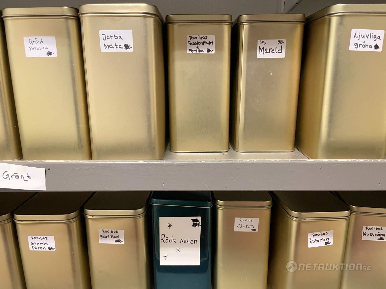 Netauktion - Te på burk, olika smak (3)