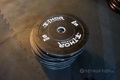 Bumper vikter till skivstång, Thor Fitness 