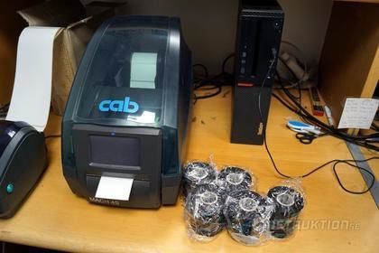 Etikettskrivare, CAB MACH 4S/300B