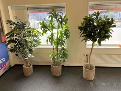 Plastträd, 3st  (3)