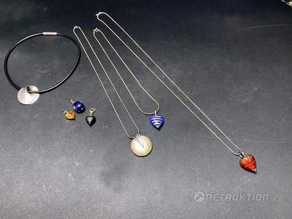 Silverhalsband bla. Georg Jensen