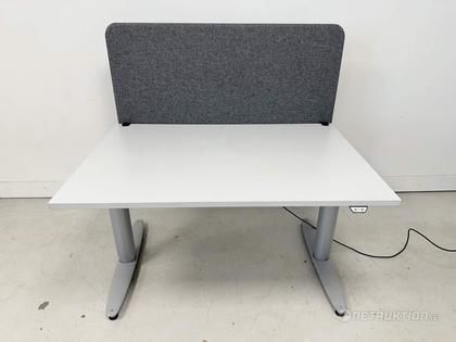 Skrivbord och bordsskärm