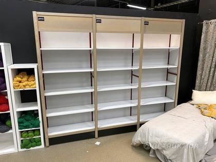 Butikshyllor, 15st sektioner