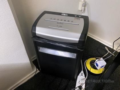 Dokumentförstörare, Dahle 21112 (1)