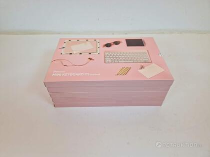 Tangentbord, rosa, 5 st (1)