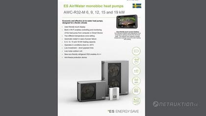 Luft/Vatten Värmepump 20kW - Energy Save