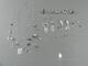 Silversmycken, 12 delar, ringar strl 55