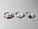 Ringar i silver, 9st, strl 53