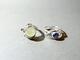 Ringar i silver, 9st, strl 53