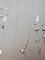 Silversmycken, 6 delar, ringar strl 49