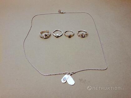 Silversmycken, 4 delar