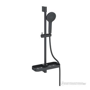 5st Duschset Flexi Black Edition mattsvart 5st Duschset Flexi Black Edition mattsvart