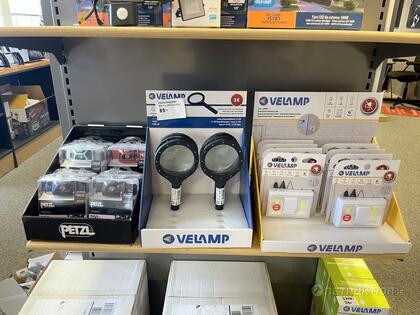 Pannlampa, förstoring, mm